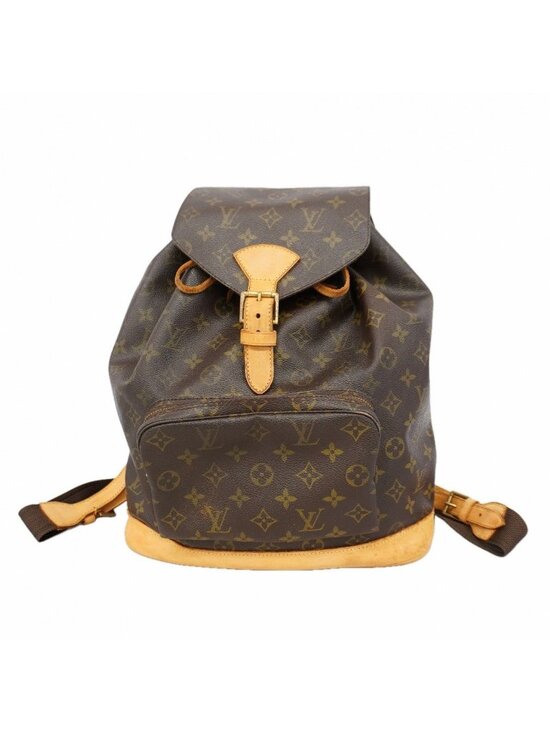 Louis Vuitton Backpack Monogram Montsouris GM Brown main image 8